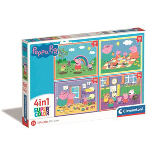 Picture of Clementoni Jigsaw Puzzle Peppa Pig 4 in 1